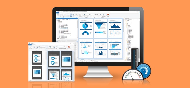 Data visualization with reporting tools