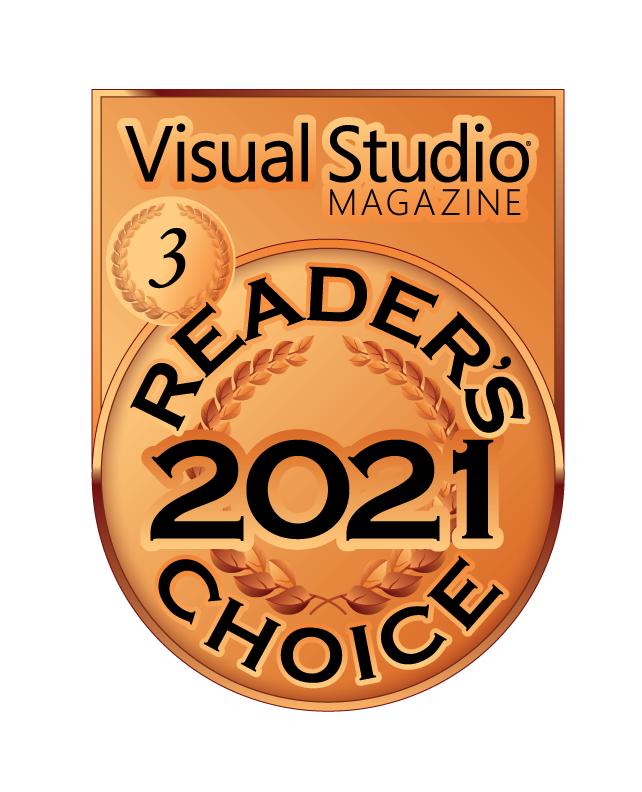 Visual Studio Magazine Reader's Choice Award 2021