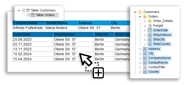 Enhanced drag & drop support in the Designer