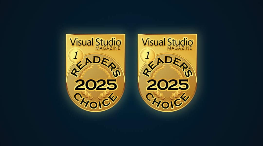 Double victory at the Visual Studio Magazine Reader’s Choice Awards
