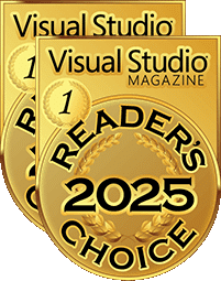 Visual Studio Magazine Gold Medal